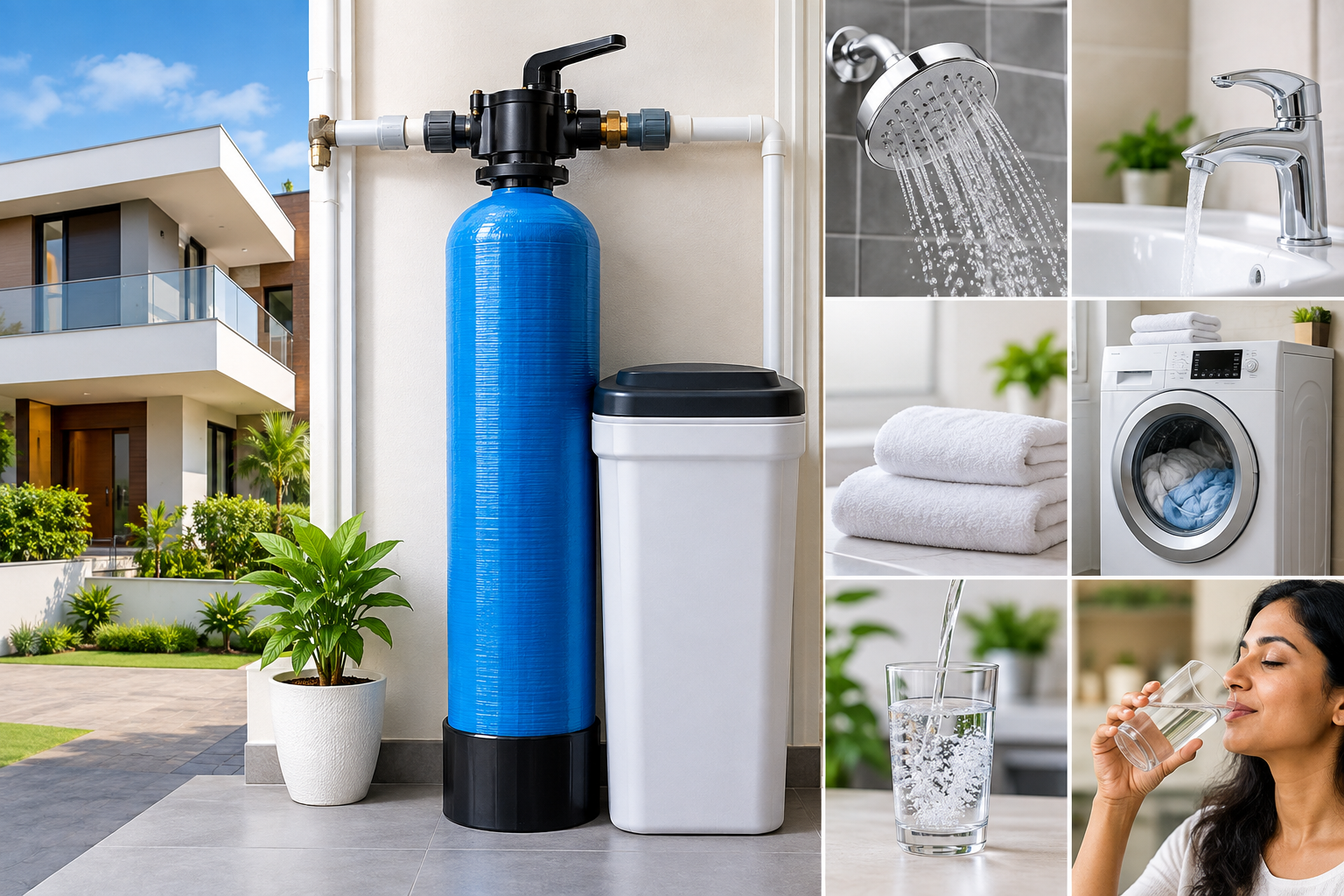 AQUA DROPS - Latest update - Manual Water Softener Bangalore
